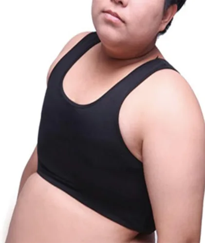Vista 5 de Neal LINK Carpeta de pecho para senos grandes, ligadora de senos Tomboy Lesbian, Binder Trans Bra