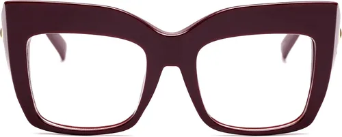 Vista 3 de FEISEDY Gafas cuadradas de gran tamaño Marco Gafas Mujeres B2475
