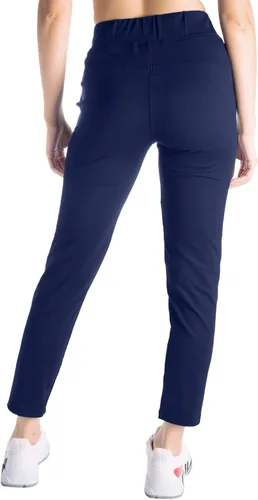 Vista 2 de Yogipace Pantalones para Mujer PetiteRegularTall 78 On The Go, Joggers Casuales con Cordón para Descansar, Pantalones de Viaje para Uso Diario