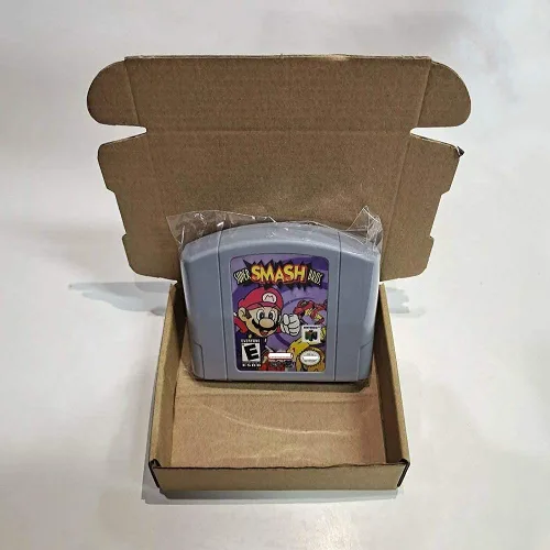 Vista 2 de Super Smash Bros Game Card For Nintendo 64 N64 US Version