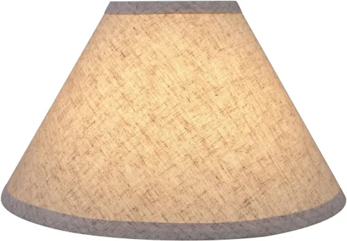 Vista 4 de [Usado] Aspen Creative 58703 - Pantalla de lámpara de construcción con forma de imperio de transición en color beige, 11 pulgadas de ancho