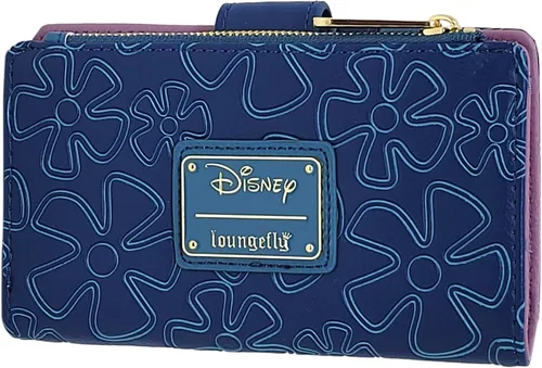 Vista 2 de Loungefly Disney Stitch - Cartera con solapa y cierre de presión
