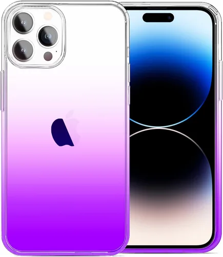 Vista 11 de JJGoo Compatible con iPhone 14 Pro, transparente, suave, a prueba de golpes, delgada, delgada, funda protectora transparente para teléfono