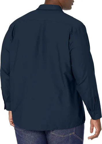 Vista 3 de Red Kap - Camisa de trabajo industrial de manga larga para hombre
