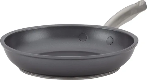 Vista 23 de Anolon Accolade - Juego de ollas y sartenes antiadherentes anodizadas forjadas, juego de utensilios de cocina de inducción, 12 piezas, gris piedra
