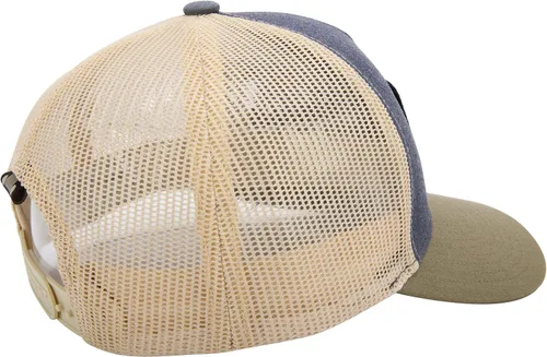 Vista 3 de Jeep Have Fun Out There Trucker Snapback - Sombrero gris y verde militarcrema, GrisVerdeCrema