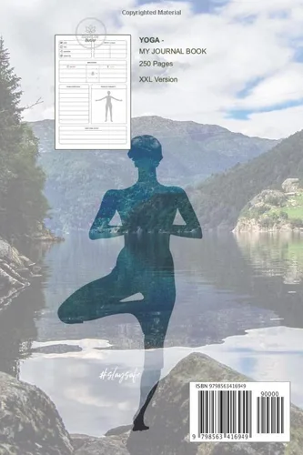 Vista 2 de YOGA - My Journal Book XXL VINYASA YOGA ASHTANGA YOGA IYENGAR YOGAHATHA YOGA YIN YOGA BIKRAM YOGA