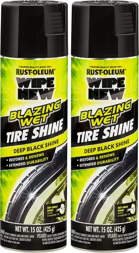 Vista 6 de Wipe New 365324-6PK Blazing Wet - Brillo para neumáticos, color negro