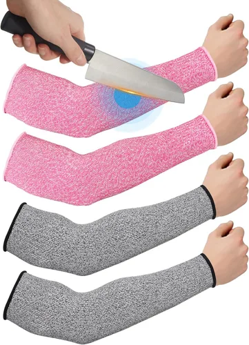 Vista 14 de Geyoga 2 pares de fundas protectoras de piel, mediano, Hppe; negro