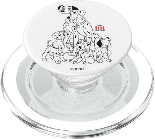 Vista 8 de Disney PopSockets de 101 dálmatas con pila de perro intercambiable PopGrip
