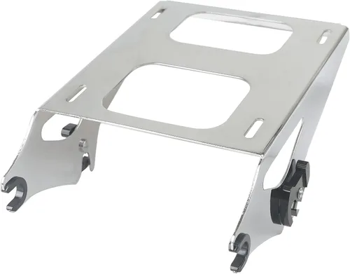 Vista 8 de Estante de montaje desmontable para maletero doble para 2009-2013, compatible con Harley Davidson Touring Street Glide Road King Road Glide Electra