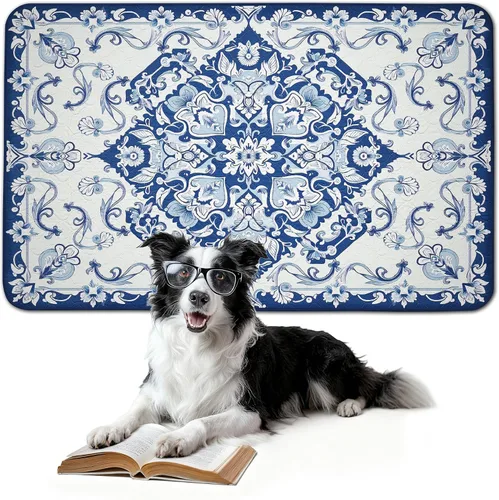 Vista 73 de FXW Almohadillas lavables para orina para perros, almohadillas para cachorros con súper absorbentes, diseñadas específicamente para jaulas de 24
