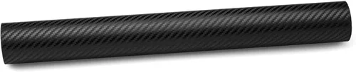 Vista 3 de 2 piezas de 4 x 8 pulgadas (10 x 20 cm) muestra de fibra de carbono negro genuino 3M 2080 para envoltura de vinilo de automóvil, película adhesiva