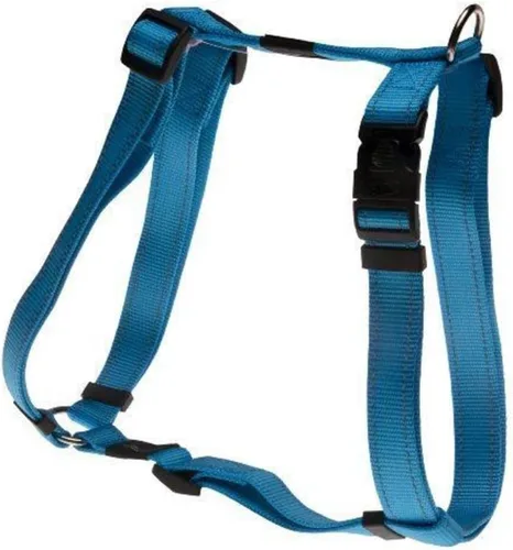 Vista 10 de Arnés reflectante ajustable en H para perros extragrandes; collar y correa a juego disponibles, amarillo