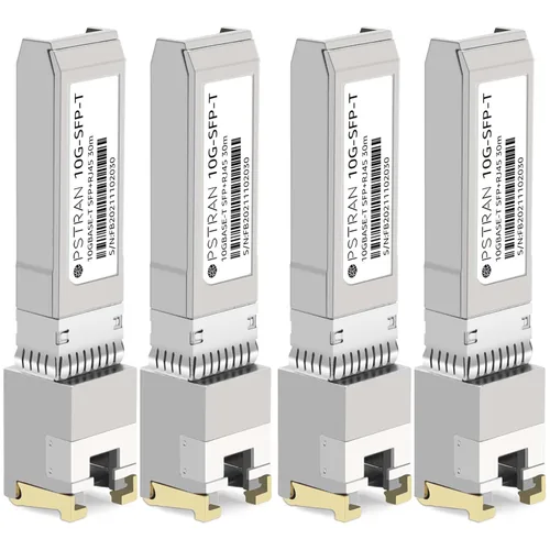 Vista 19 de Módulo transceptor de cobre 10GBASE-T SFP+ RJ45 compatible con Arista SFP-10GE-T 10G SFP+ 98.4 ft Cat6a/7