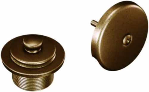 Vista 9 de MoenT90331BG Push-N-Lock Kit de drenaje de ducha con hilos de 1-1 / 2 pulgadas, oro cepillado