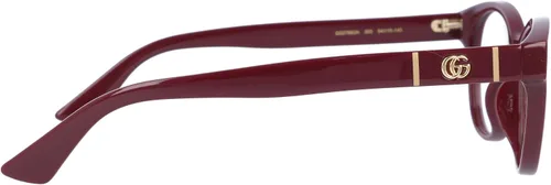 Vista 5 de Gucci Gucci-Logo GG0766OA 003 - Gafas de sol para mujer marco óptico burdeos de 2126in Borgoña Transparente Borgoña