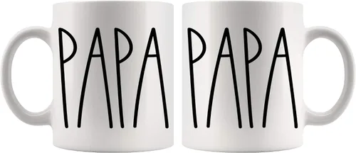 Vista 3 de Taza de café familiar para regalar en Navidad, cumpleaños, día del padre, 11 onzas