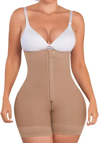 Vista 5 de LadySlim by NuvoFit 005 Fajas Colombianas Reductoras y Moldeadoras Postparto de Mujer Faja adelgazante levantadora de glúteos para mujer