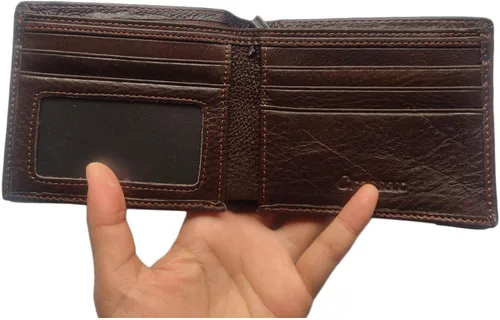 Vista 109 de Hombres Cool Eagle Wolf Caballo Totem Cuero Vaca Vertical Cartera Cremallera Multi-tarjeta Titular, Tótem de caballo, Minimalista