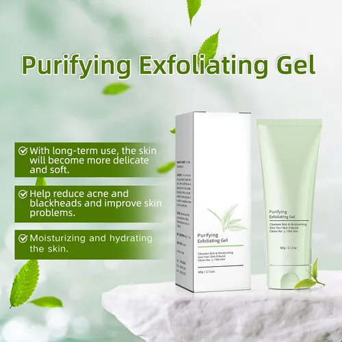 Vista 3 de Gel exfoliante purificador, gel exfoliante purificador, gel hidratante purificador, exfoliante purificador, exfoliante purificador, exfoliante