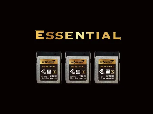 Vista 4 de Exascend Essential - Tarjeta CFexpress de 2 TB / 1 TB / 512 GB / 256 GB tipo B, hasta 1,800 MB/s, compatible con cámaras Canon, Nikon, Panasonic