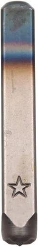 Vista 36 de Juego de 27 sellos de acero resistente con letras mayúsculas de 3/64" 1mm, kit de punzones de alfabeto para estampado a mano de caracteres, código