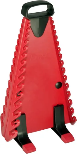 Vista 5 de Ernst Manufacturing - Torre de herramientas de llave inglesa 5224, 24 herramientas rojas