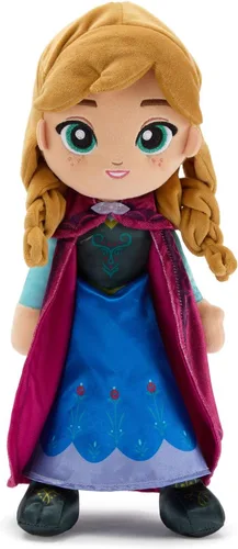 Vista 10 de Disney Store Muñeca de peluche oficial de Tinker Bell Princess, muñecas de princesa de Disney con características bordadas, Peter Pan, muñecas