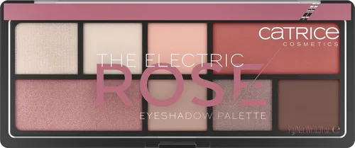 Vista 2 de Catrice La paleta de sombras de ojos de rosas eléctricas, 8 tonos rosados y neutros altamente pigmentados, mate, metálico y brillante, fabricado