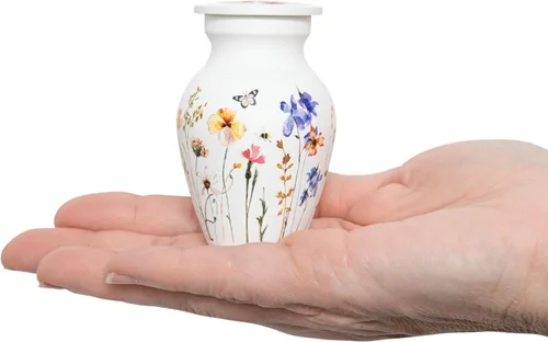 Vista 11 de Urnas de cremación para cenizas humanas para mujeres adultas Urna humana para cenizas para mujeres Decorativa para cremación, funeral, entierro