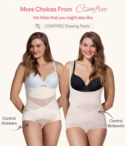 Vista 6 de COMFREE Body para mujer con control de barriga y adelgazamiento