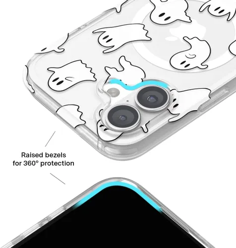 Vista 698 de VELVET CAVIAR Funda para iPhone 15, compatible con MagSafe, probada contra caídas de 10 pies, fundas protectoras de diseño, leopardo color rosa