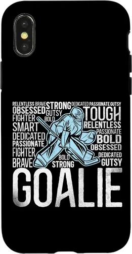 Vista 5 de Funda de portero vintage de portero de hockey sobre hielo para iPhone 17
