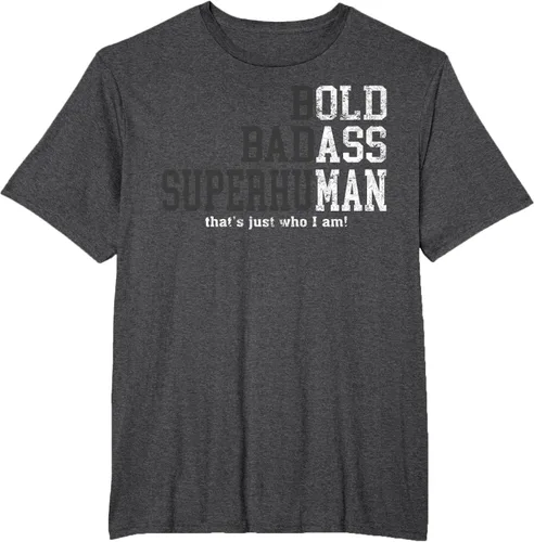 Vista 14 de Camiseta divertida con frase de viejo gracioso, regalo de cumpleaños para papá, Día del Padre Negro