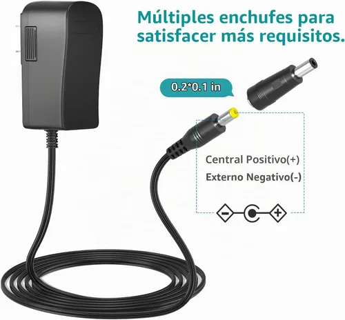 Vista 7 de 24V 1A Power Supply DC 24V Power Charger Cord AC Adapter