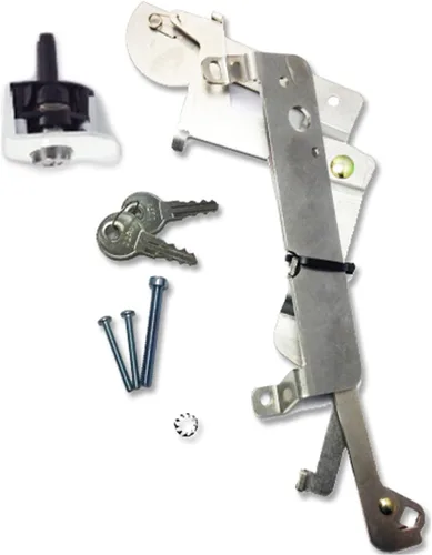 Vista 6 de Cerradura manual de puerta trasera Pop & Lock para Honda Ridgeline, Negro