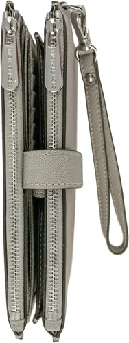 Vista 4 de Michael Kors - Billetera de viaje con doble cremallera para mujer modelo Jet Set con correa para la muñeca