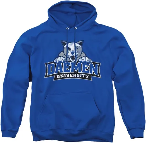 Vista 32 de Distressed College Primary Logo Adult Pullover Hoodie Collection 1 Universidad Estatal de Albany