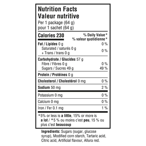 Vista 2 de Maynards Caramelos de cereza ácida, 64 g/2.26 oz (18 quilates), (importado de Canadá)