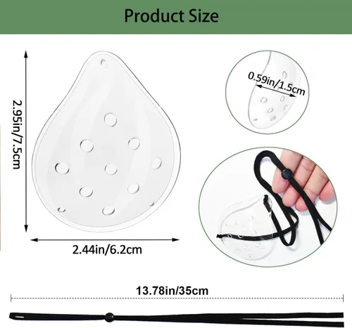 Vista 5 de Eye Shield after Cataract Surgery,Transparent Ventilated Cataract Eye Shield For Sleeping