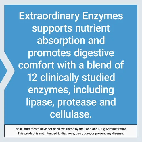 Vista 6 de Life Extension Extraordinary Enzymes, Digestive Health Support, Nutrient Absorption, Digestive enzymes, Non-GMO, 60 Capsules