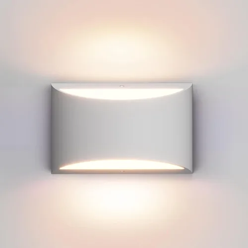 Vista 15 de Aipsun Aplique de Pared de Latón Cepillado Luces de Pared Interiores con Cableado Directo 1 Paquete Luz de Montaje en Pared Hacia Arriba y Hacia