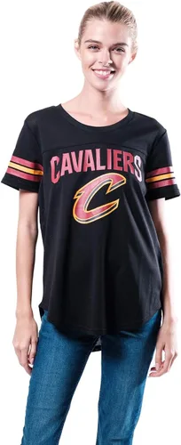 Vista 27 de Ultra Game - Camiseta de malla súper suave oficial de la NBA para mujer