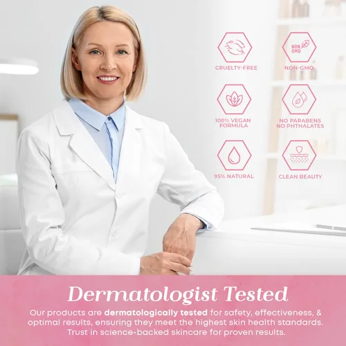 Vista 6 de Glow Elixir Suero facial de colágeno y péptidos, suero reafirmante y antiarrugas para reparación de la piel, líneas finas y tratamiento de arrugas