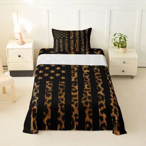Vista 56 de Erosebridal Juego de sábanas con diseño de gato tamaño individual, sábana encimera Kawaii Garfield para niños y niñas, sábanas con huellas de patas