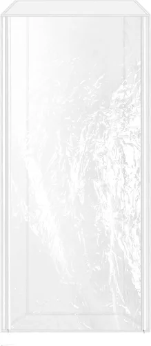Vista 7 de QWORK Funda para bandeja para bollos con cremalleras, cubierta de plástico transparente para bandeja de hojas, 28 pulgadas de largo x 23 pulgadas