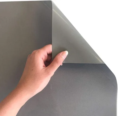 Vista 2 de Siser StripFlock Pro HTV Rollo de 12 x 10 yardas (gris) – Vinilo de transferencia de calor texturizado – para uso con cortadores Siser, Cricut