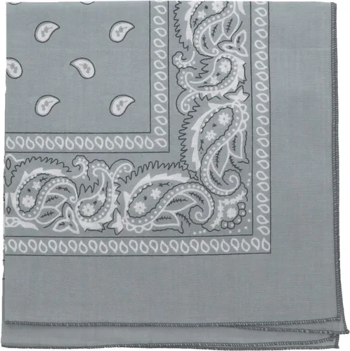 Vista 10 de Motique Accessories Bandana de algodón de 22 pulgadas con estampado cachemira