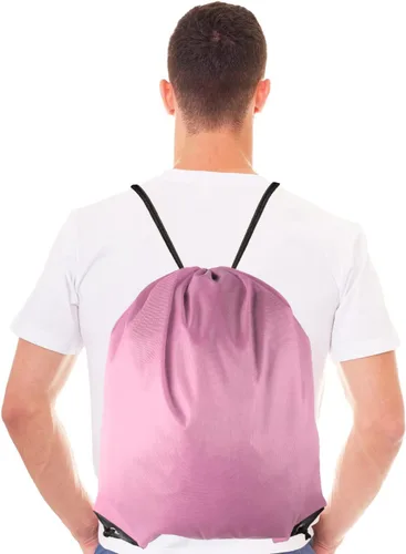 Vista 7 de Bolsas con cordón a granel, 48 unidades, mochila con cordón a granel, bolsas de cordón para la escuela, gimnasio